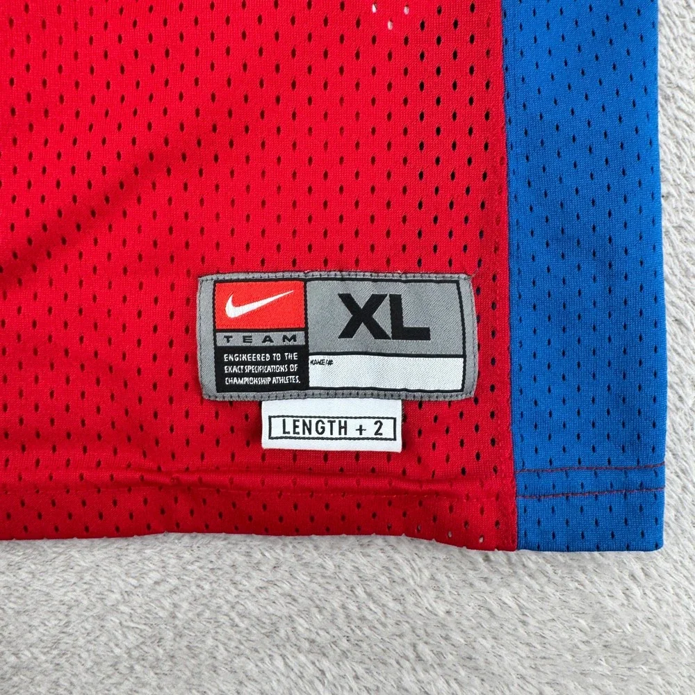 Nike LA Clippers Mens Jersey XL Red Lamar Odom #7 Preowned Faint Mark NBA Team